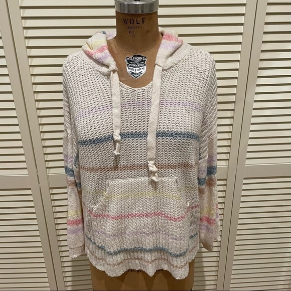 Vintage Havana Hooded Sweater with a front pocket Size M - Picture 1 of 9